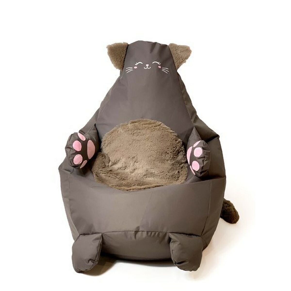 Puff GO GIFT Brons Oxford Katt 105 x 80 cm