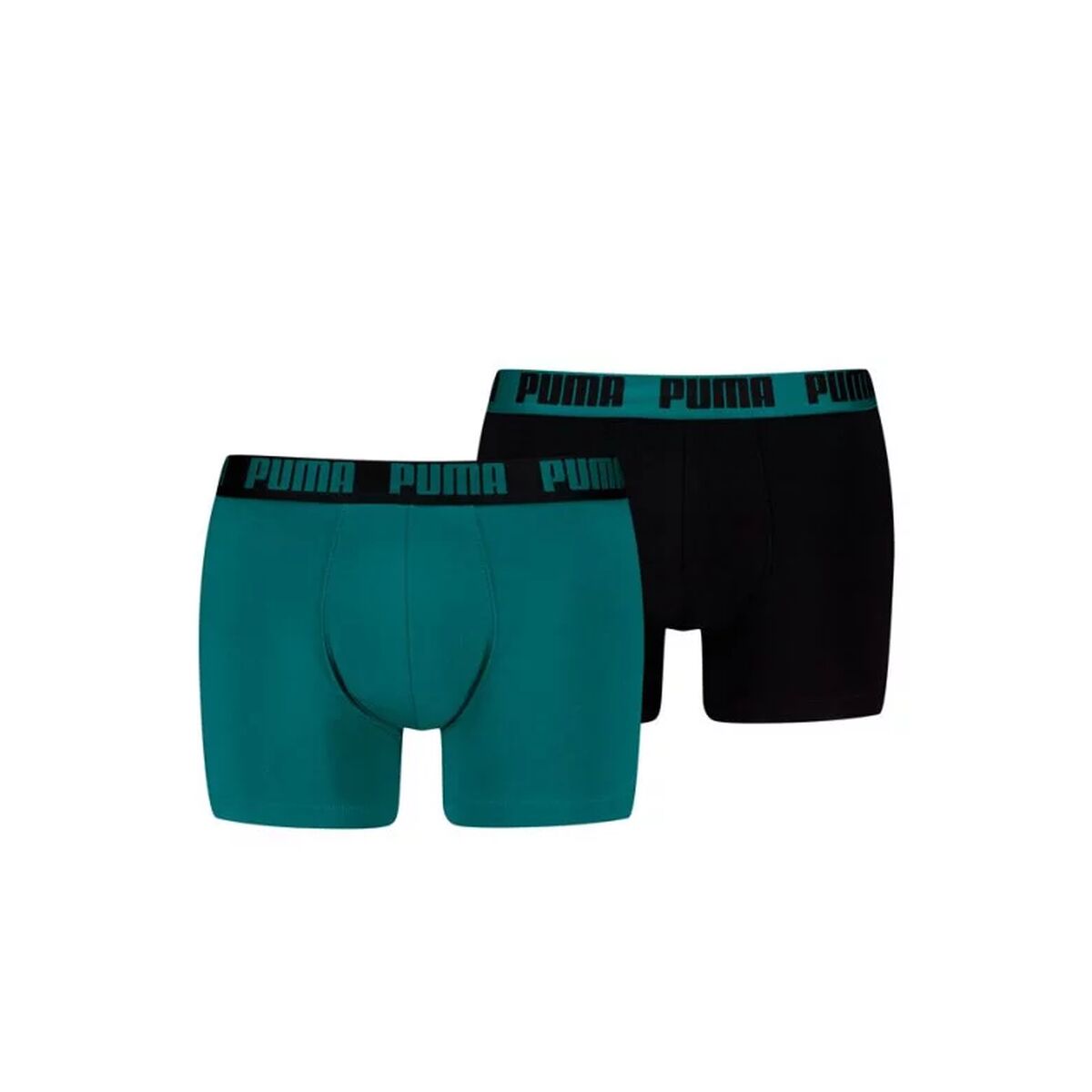 Boxershorts, Herr Puma Everyday Sea Svart Grön 2 Delar - 3