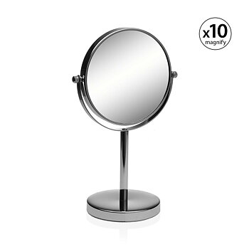 Förstorande Spegel Versa x10 Metall Speglar 11,8 x 29,5 x 18 cm