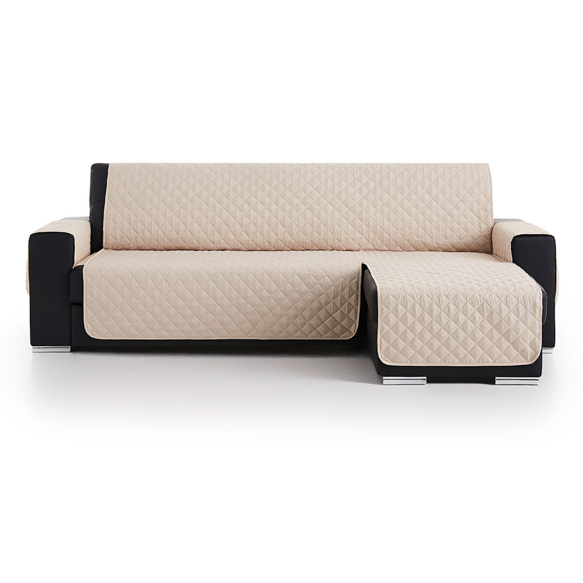 Sofföverdrag Belmarti Beige Vadderad Chaise longue - 2