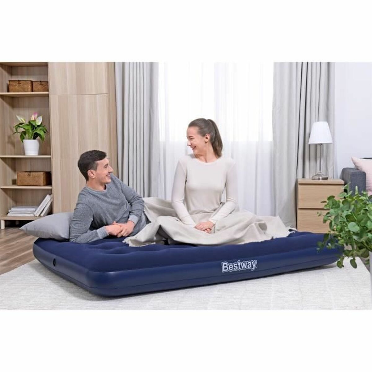 Luftmadrass Bestway 191 x 37 x 22 cm - 2