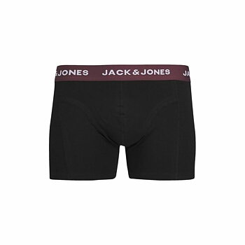 Boxershorts, Herr Jack & Jones Jacaron Solid Trunks Svart