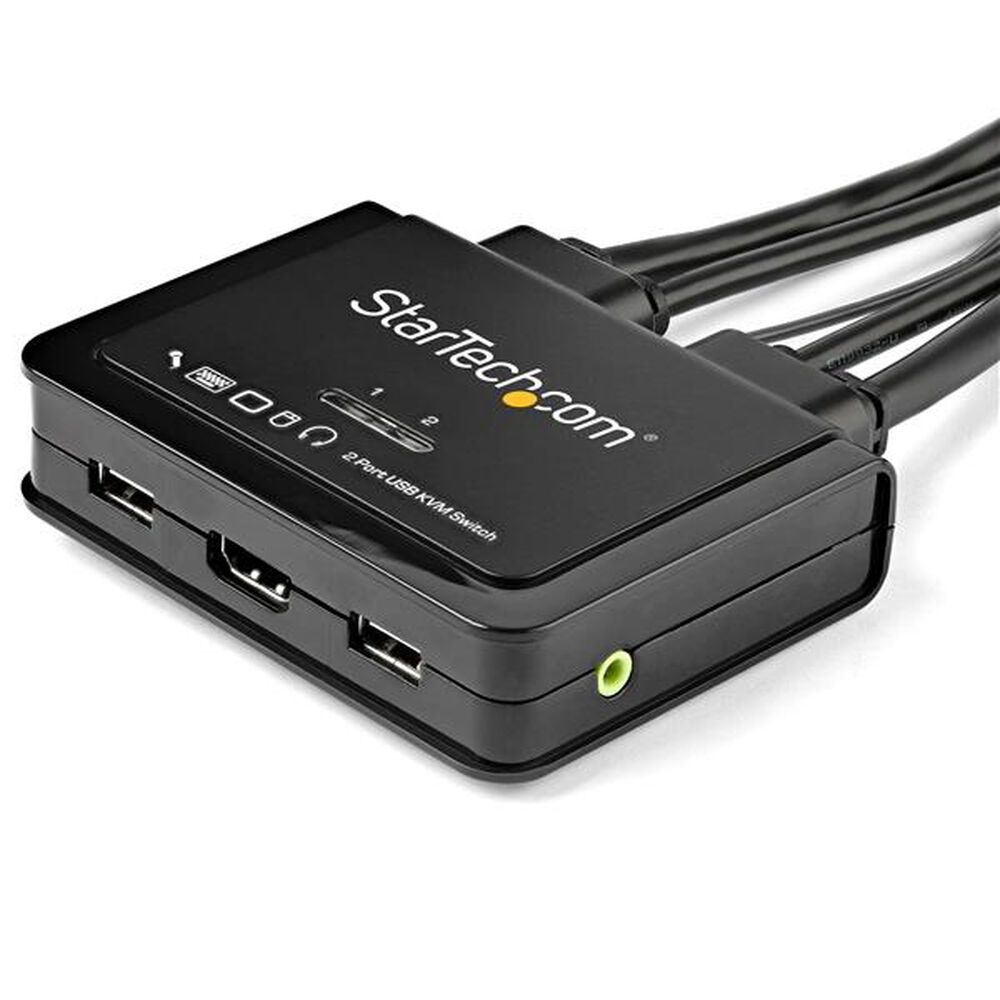 KVM-Brytare Startech SV211HDUA4K