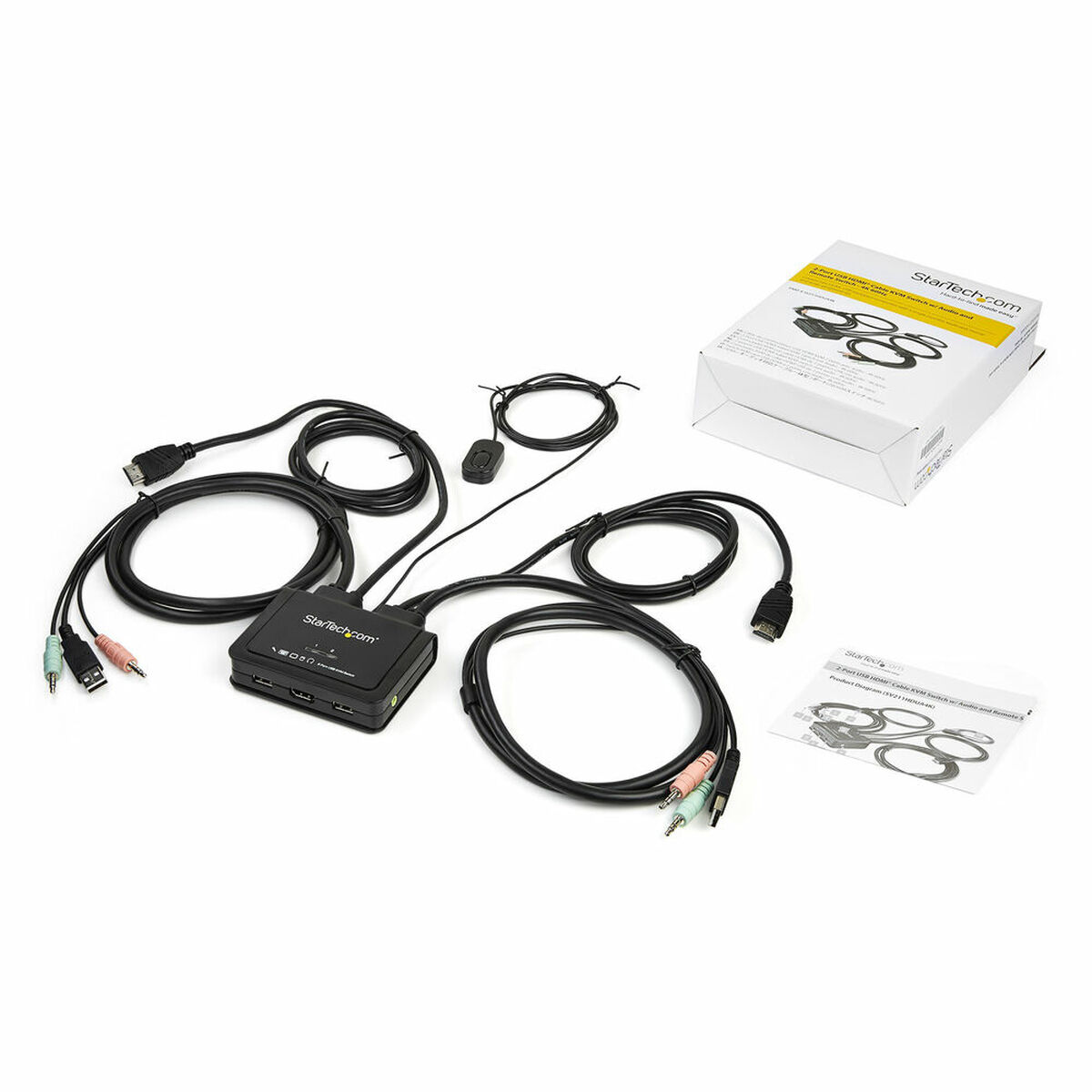 KVM-Brytare Startech SV211HDUA4K - 7