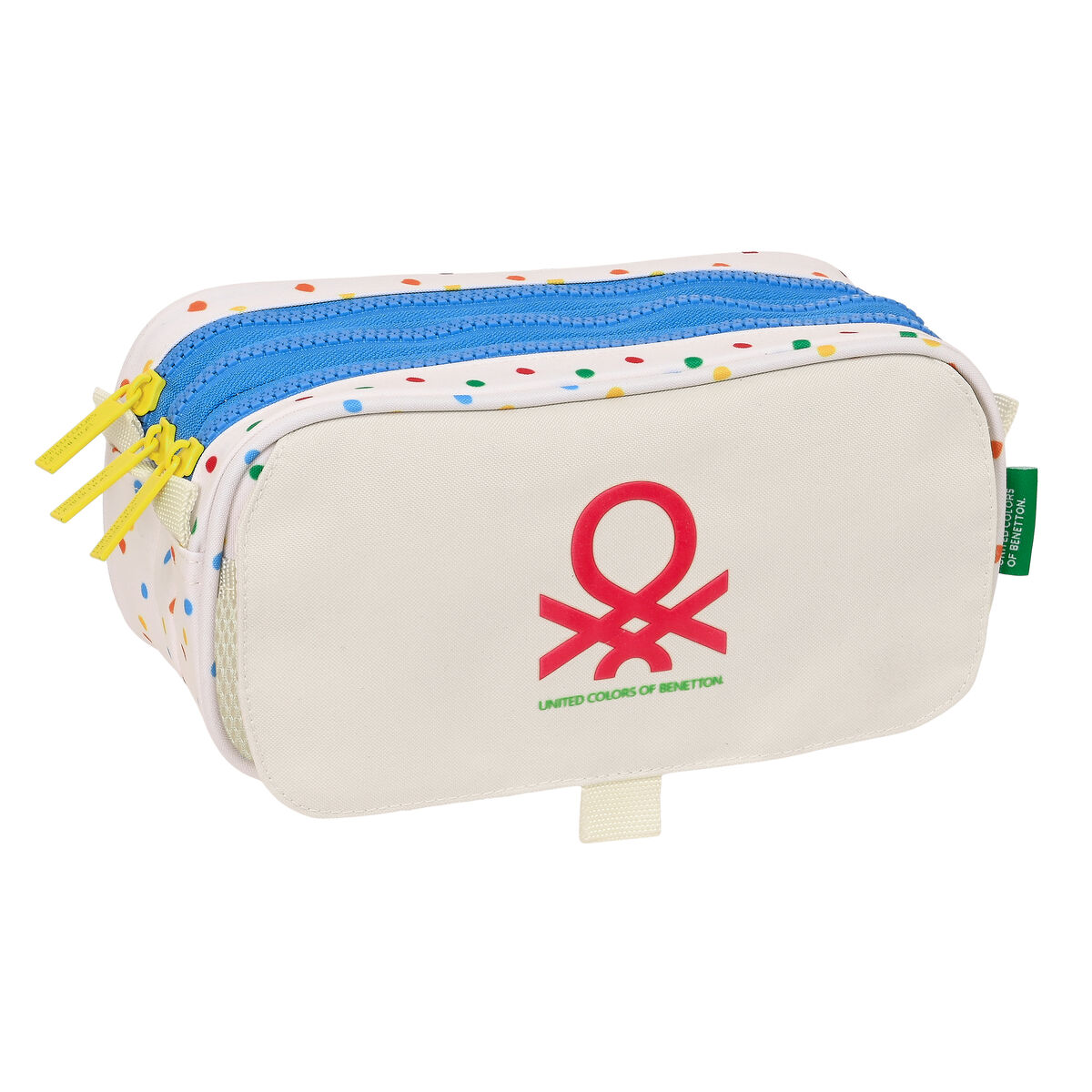 Tredubbel Carry-all Benetton Topitos Vit (21,5 x 10 x 8 cm) - 4