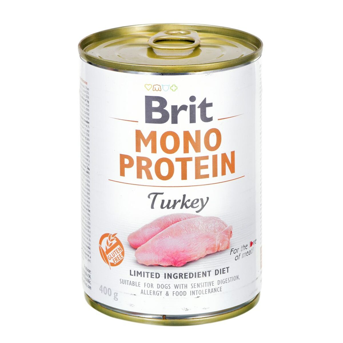 Våt mat Brit Kalkon 400 g