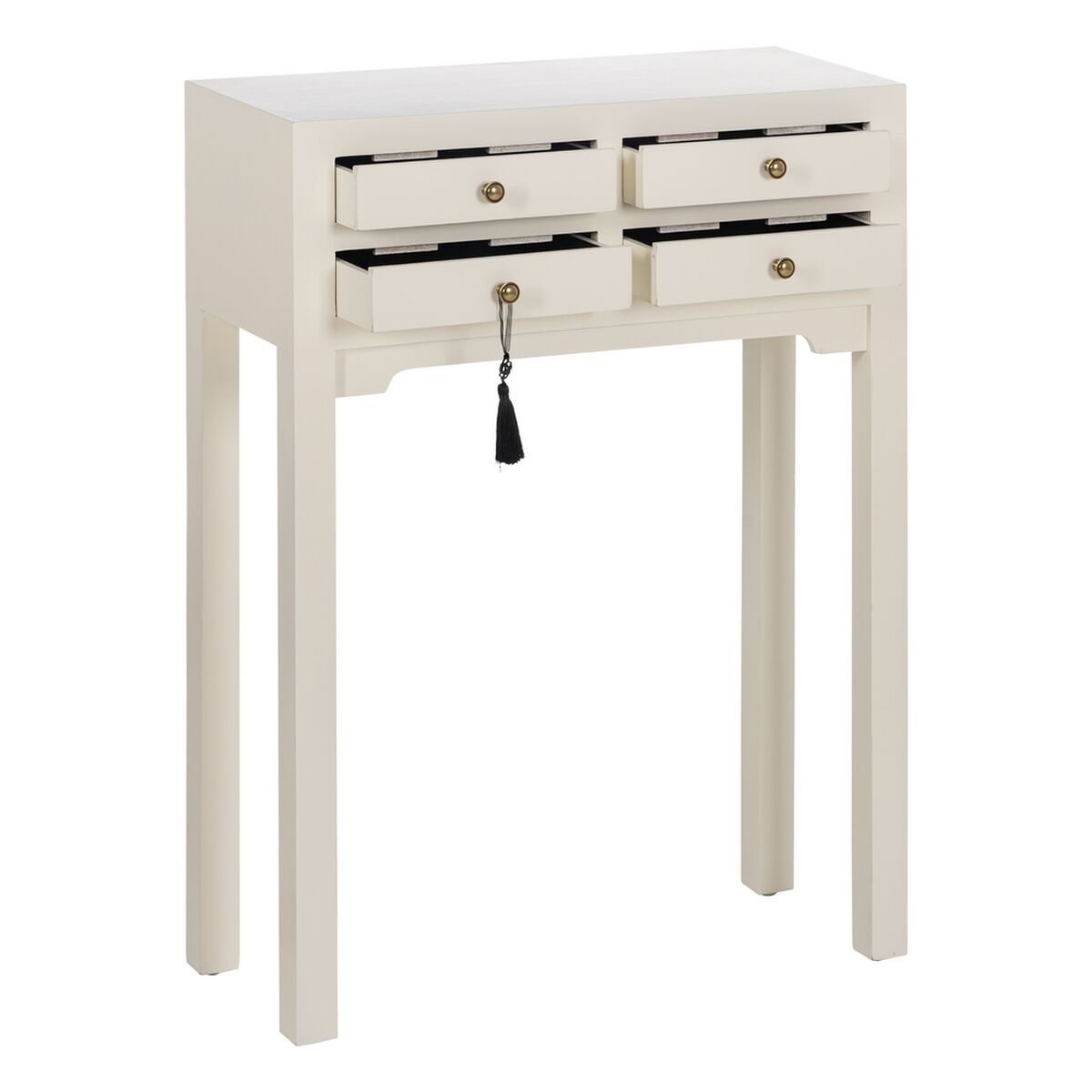 Konsol Vit Granträ Trä MDF 63 x 26 x 85 cm - 6