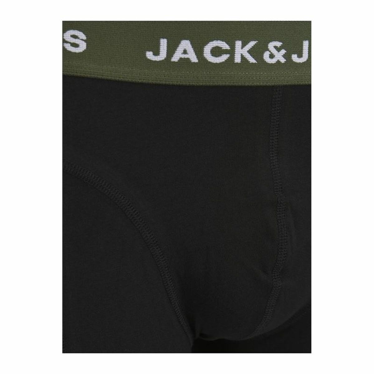 Boxershorts, Herr Jack & Jones Jacaron Solid Trunks Svart - 5