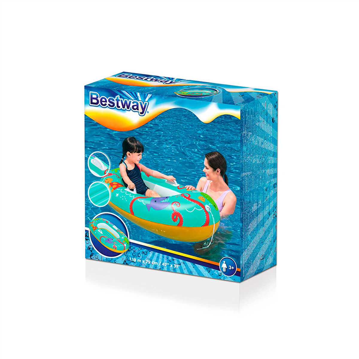 Bestway Uppblåsbara Dekorerade Armringar Säkerhet Bebis 25x15 cm +3 till 6 År Strand och Pool 32273 - 2