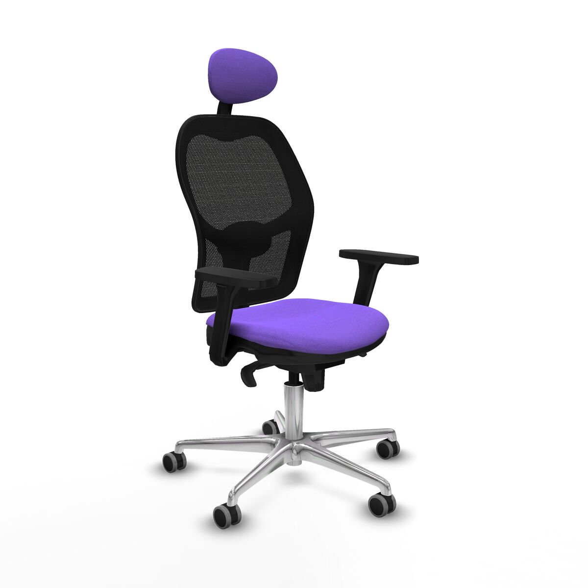 Kontorsstol med nackstöd Jorquera Piqueras y Crespo 3D086G1 Lila