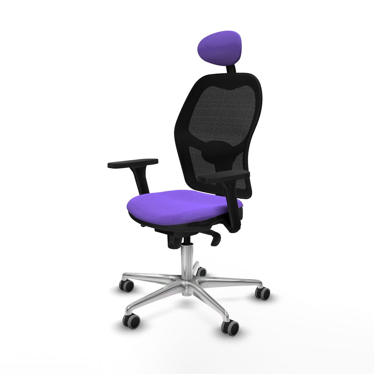 Kontorsstol med nackstöd Jorquera Piqueras y Crespo 3D086G1 Lila - 2