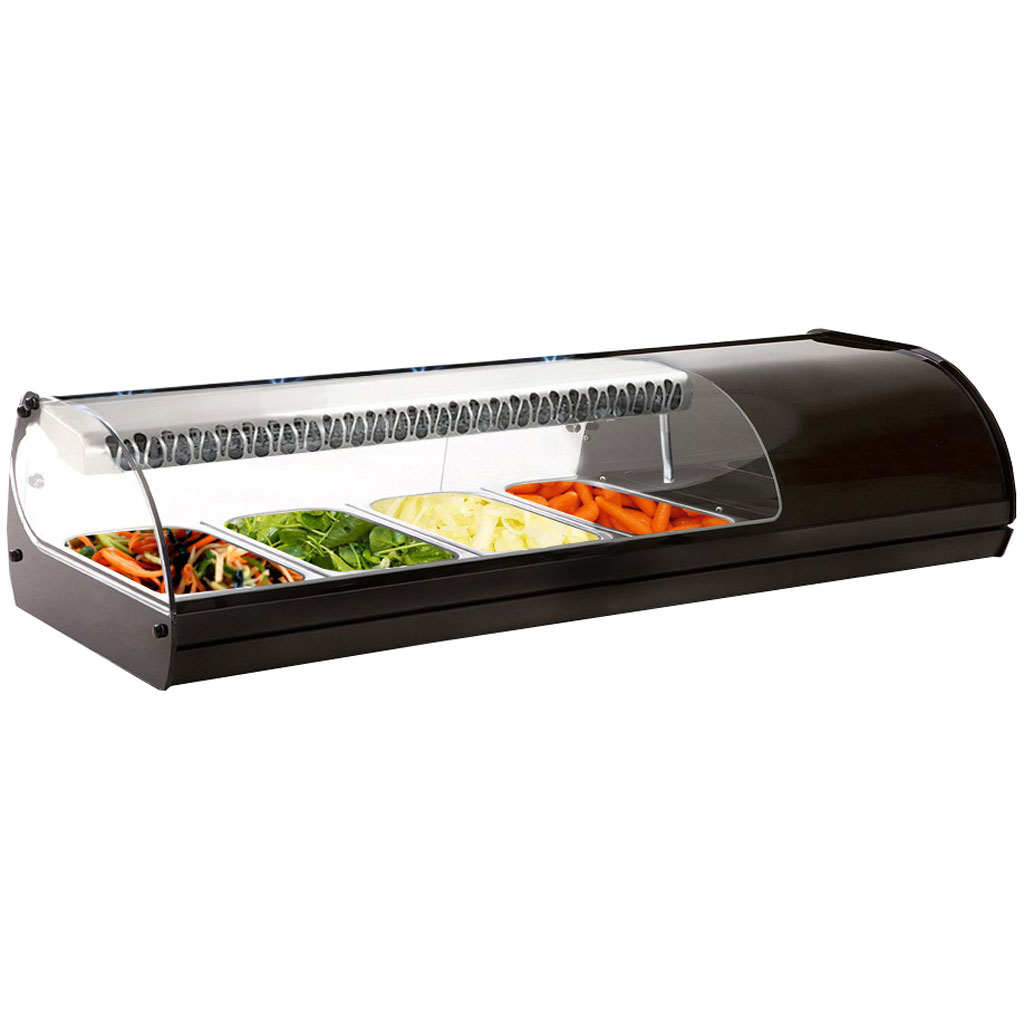 Royal Kyldisplay Sushi 4 - svart
