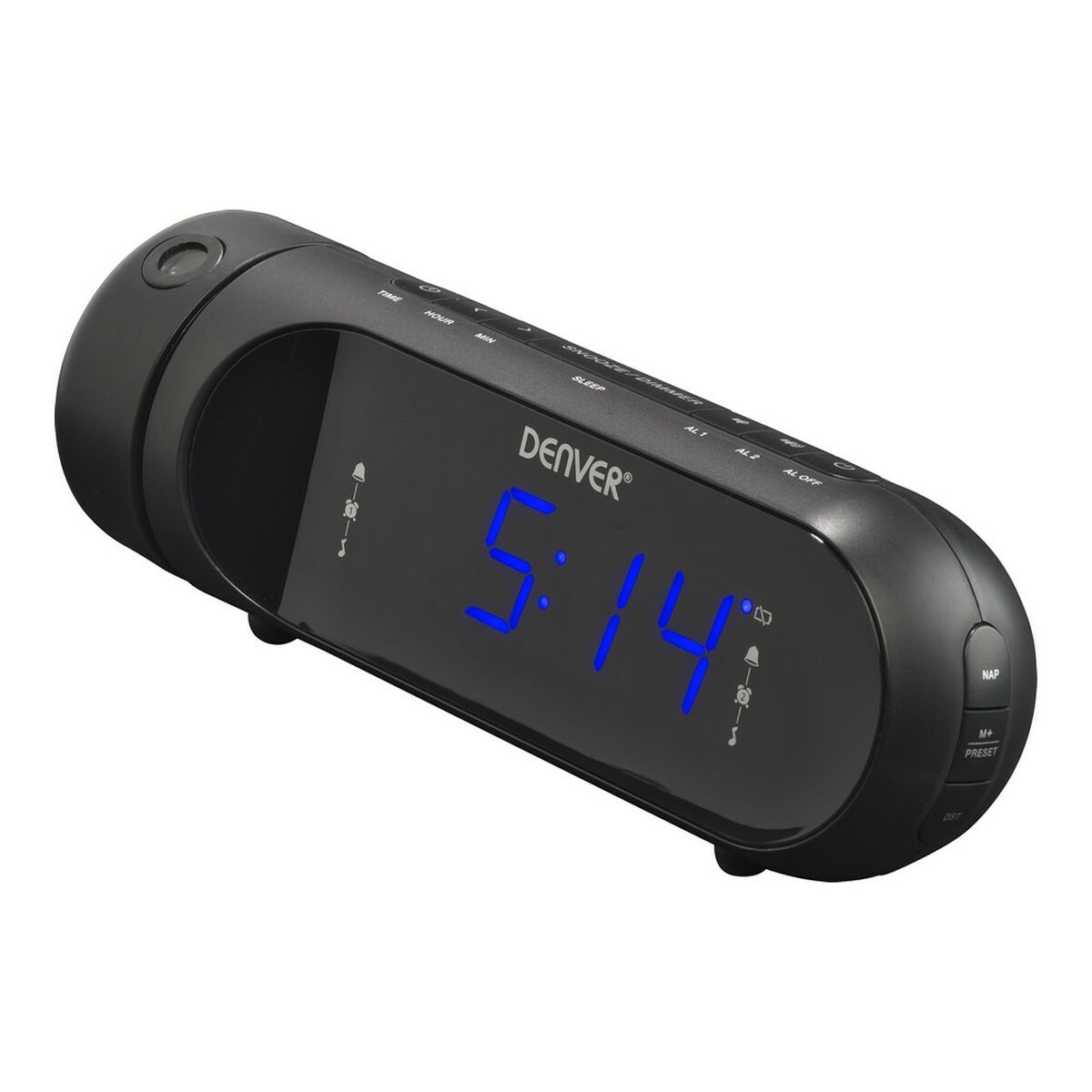 Klockradio FM Denver Electronics CPR-700 Svart - 5