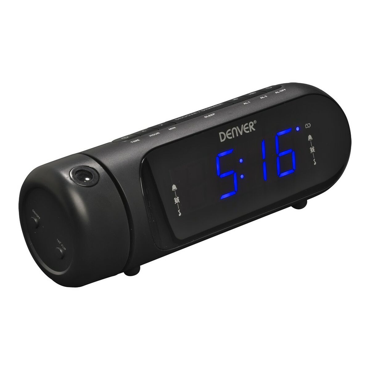 Klockradio FM Denver Electronics CPR-700 Svart - 4