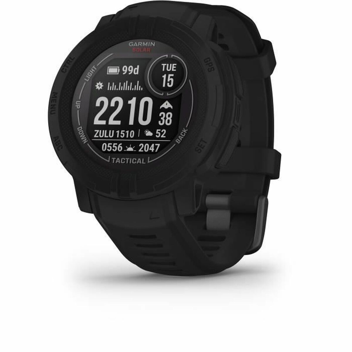 Smartklocka GARMIN Instinct 2 Solar Tactical Edition Svart 0,9" - 2