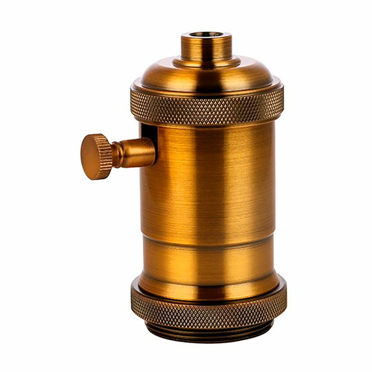 Lamphållare F-line Gyllene 5 x 9,3 cm Aluminium Vintage