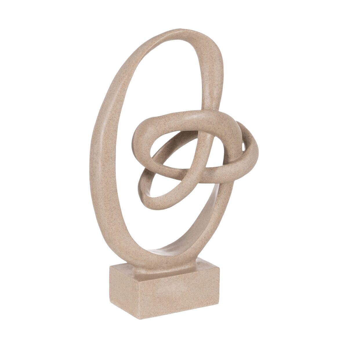 Prydnadsfigur Beige Abstrakt 29 x 13,5 x 42 cm - 2