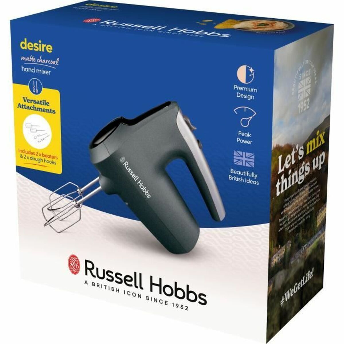 Vispar Russell Hobbs Desire Matte Charcoal (1 antal) - 4