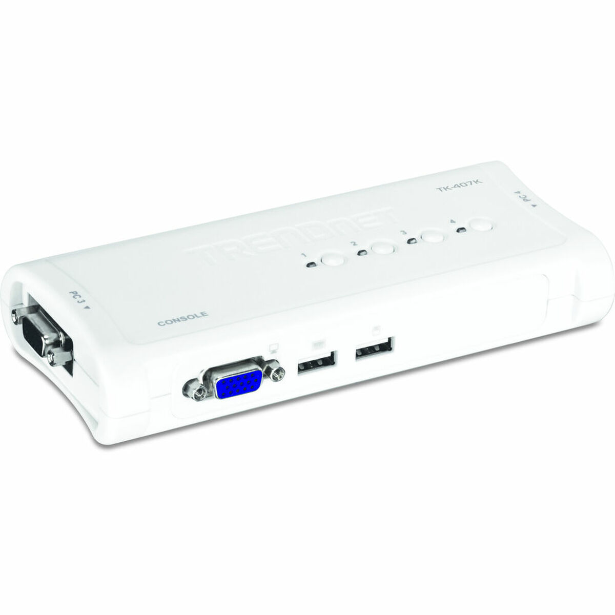 KVM-Brytare Trendnet TK-407K - 5