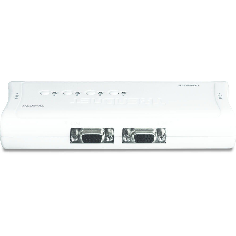 KVM-Brytare Trendnet TK-407K - 3