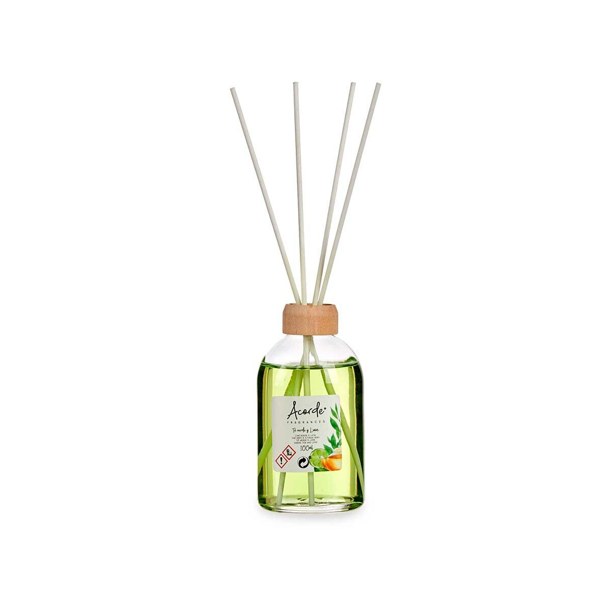 Parfympinnar Acorde Lime Grönt te 100 ml (12 antal) - 5