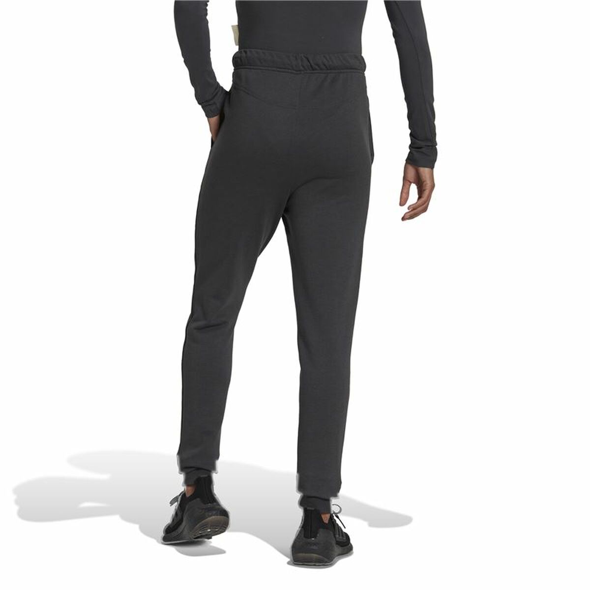 Nederdel träningsoverall för vuxna Adidas Studio Lounge Svart Kvinna - 5
