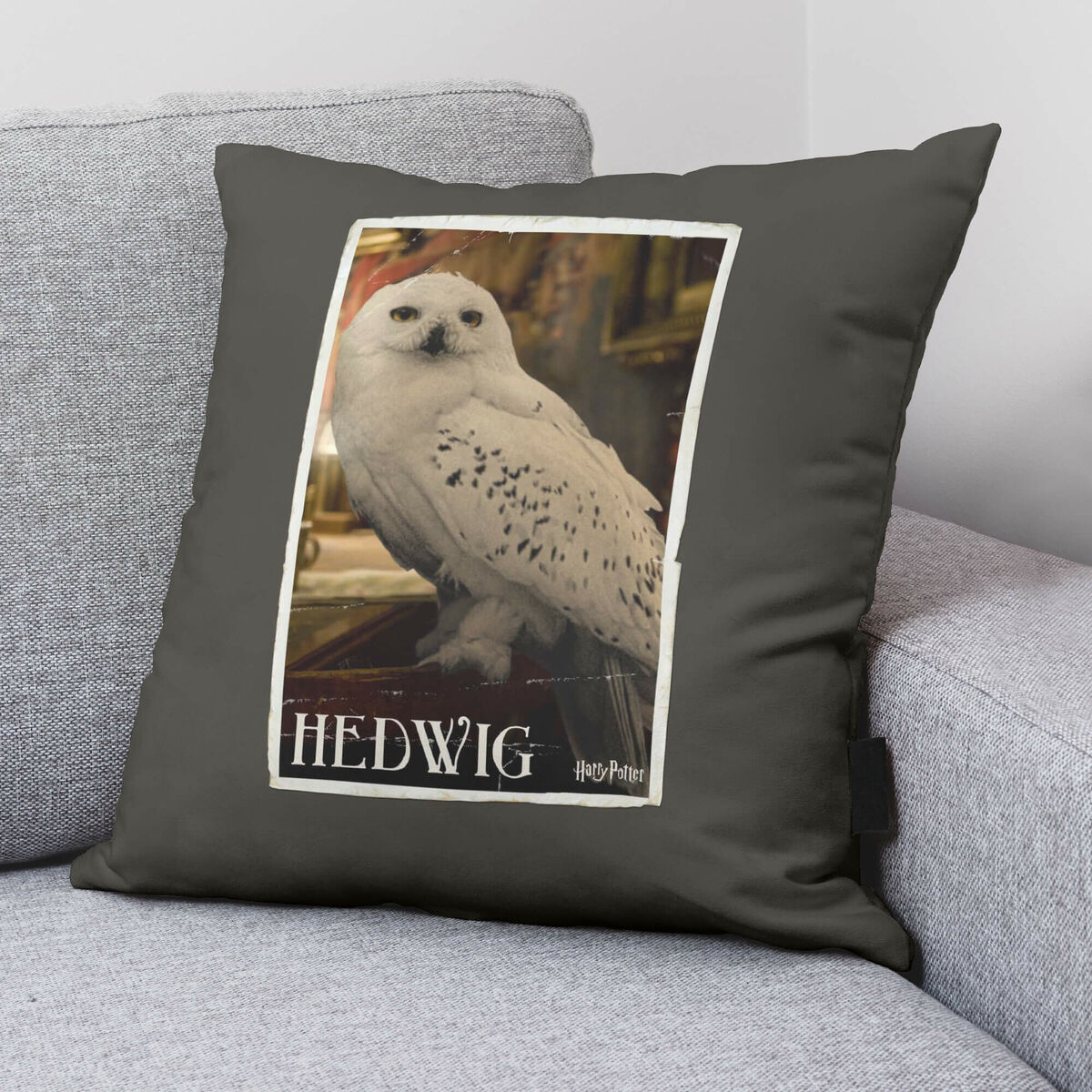 Kuddfodral Harry Potter Hedwig Multicolour 50 x 50 cm - 2