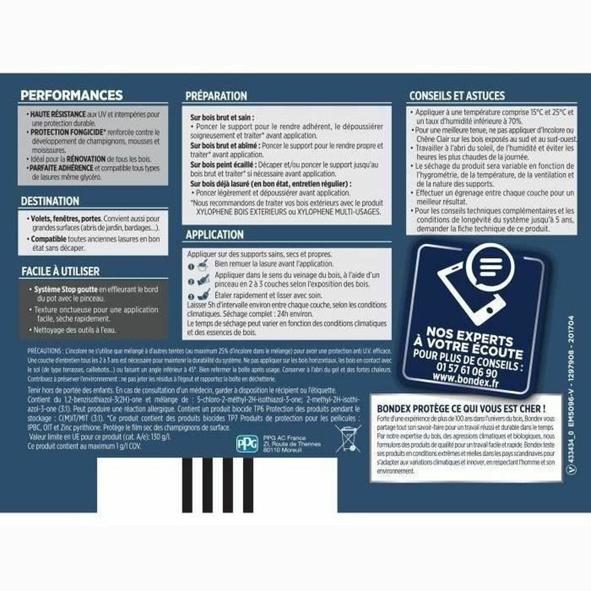 Grundfärg Bondex Grå Satinfinish 1 L - 5
