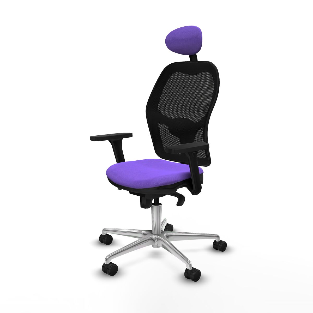 Kontorsstol med nackstöd Jorquera Piqueras y Crespo 3D086N1 Lila - 2
