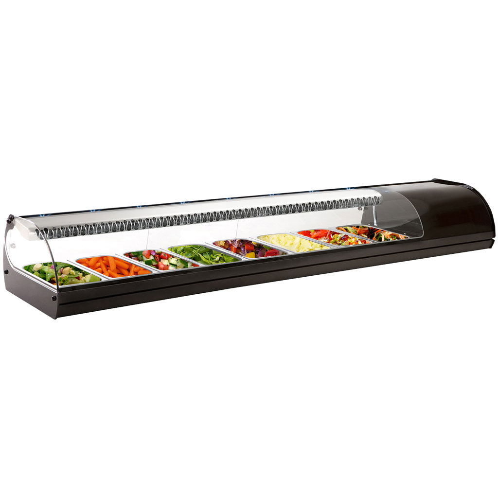 Royal Kyldisplay Sushi 8 - svart