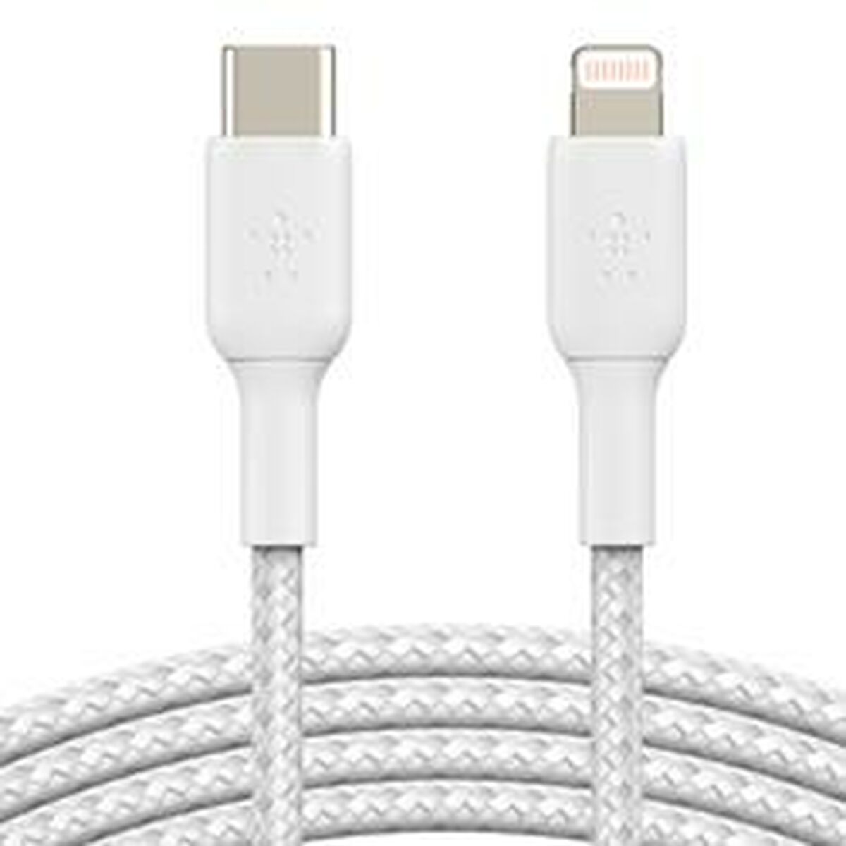 Kabel Lightning Belkin CAA004BT2MWH Vit 2 m - 2