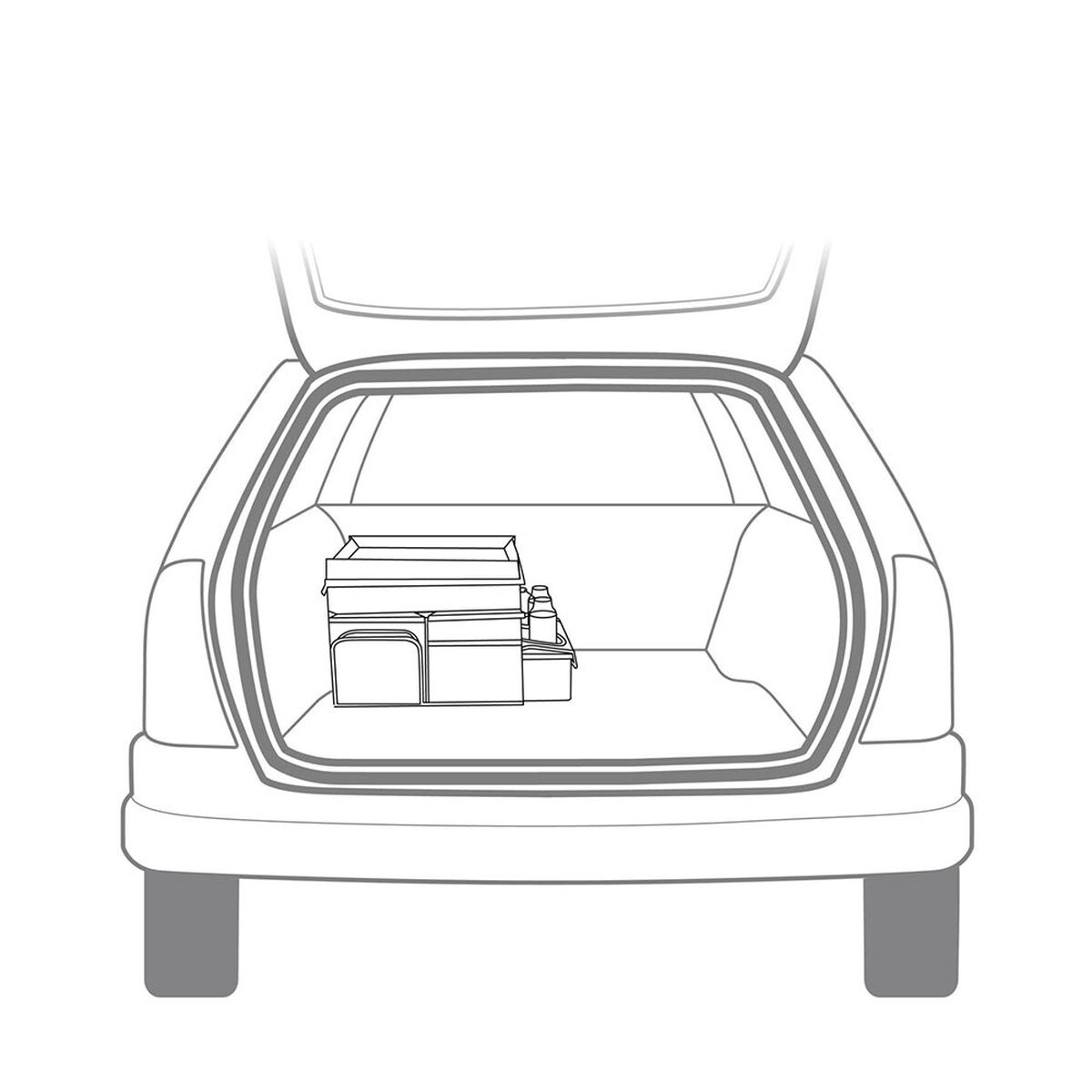 Organizer till bilen Black & Decker Kylare - 7