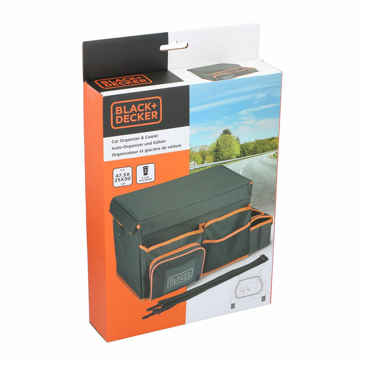Organizer till bilen Black & Decker Kylare - 4