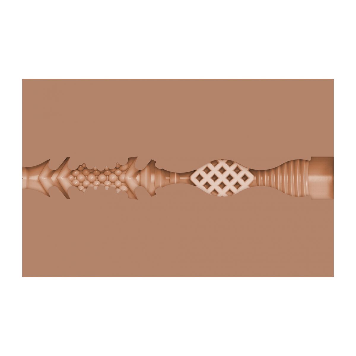 Realistisk dildo Fleshlight Cream - 4