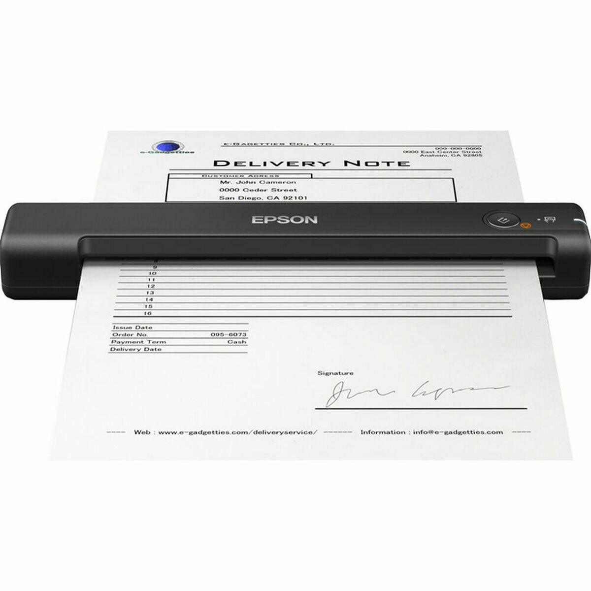 Bärbar Skanner Epson WorkForce ES-50 - 2