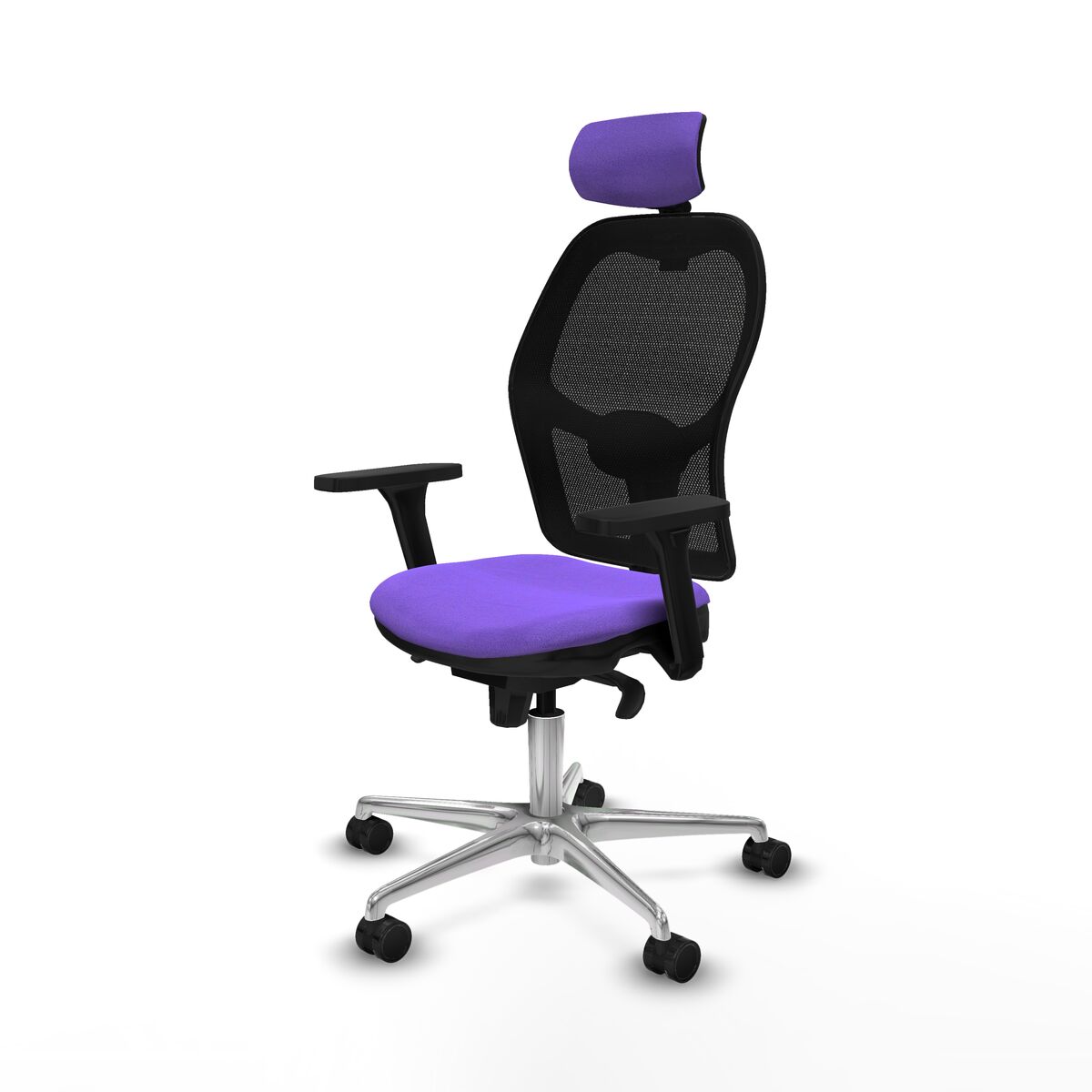 Kontorsstol med nackstöd Jorquera Piqueras y Crespo 3D086N2 Lila - 2