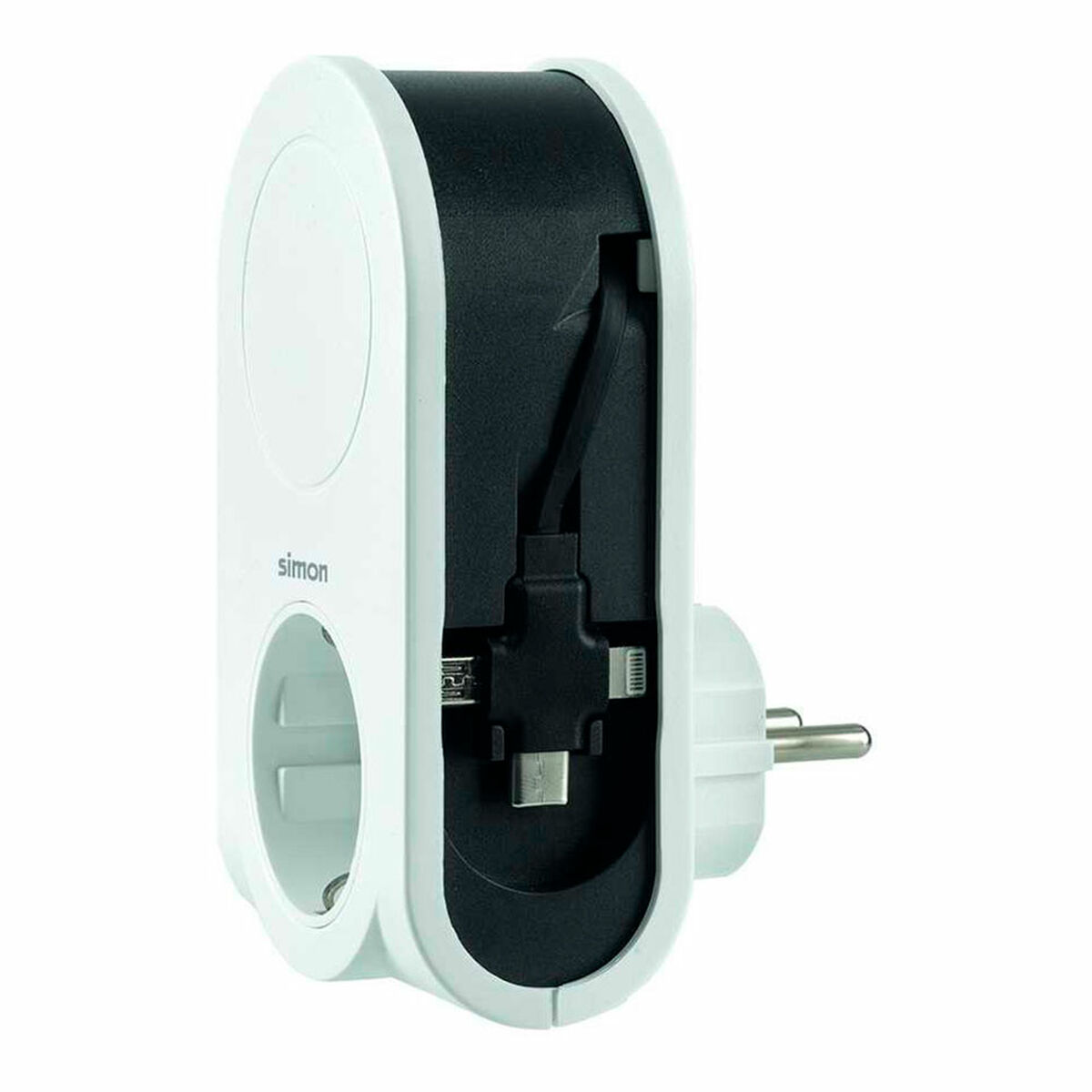 Eluttag Simon Vit 250 V 16A IP20 - 2