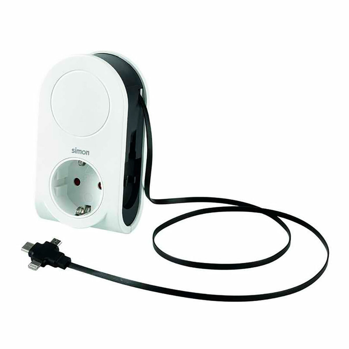 Eluttag Simon Vit 250 V 16A IP20 - 3