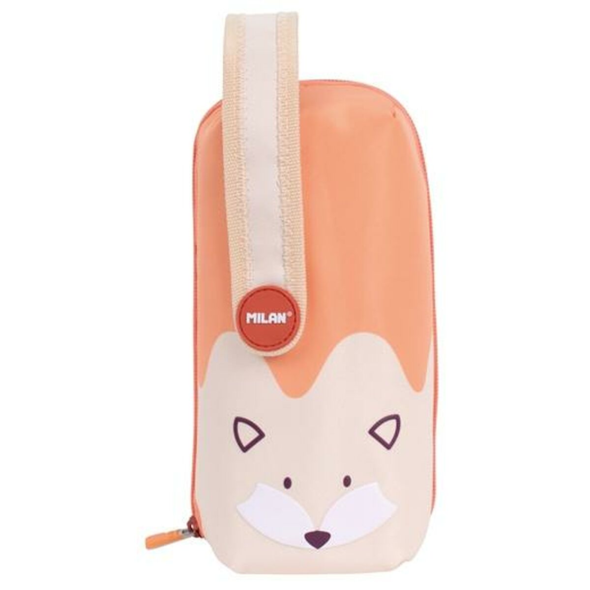 Skolväska Milan Animals Orange 22,5 x 11,5 x 11 cm