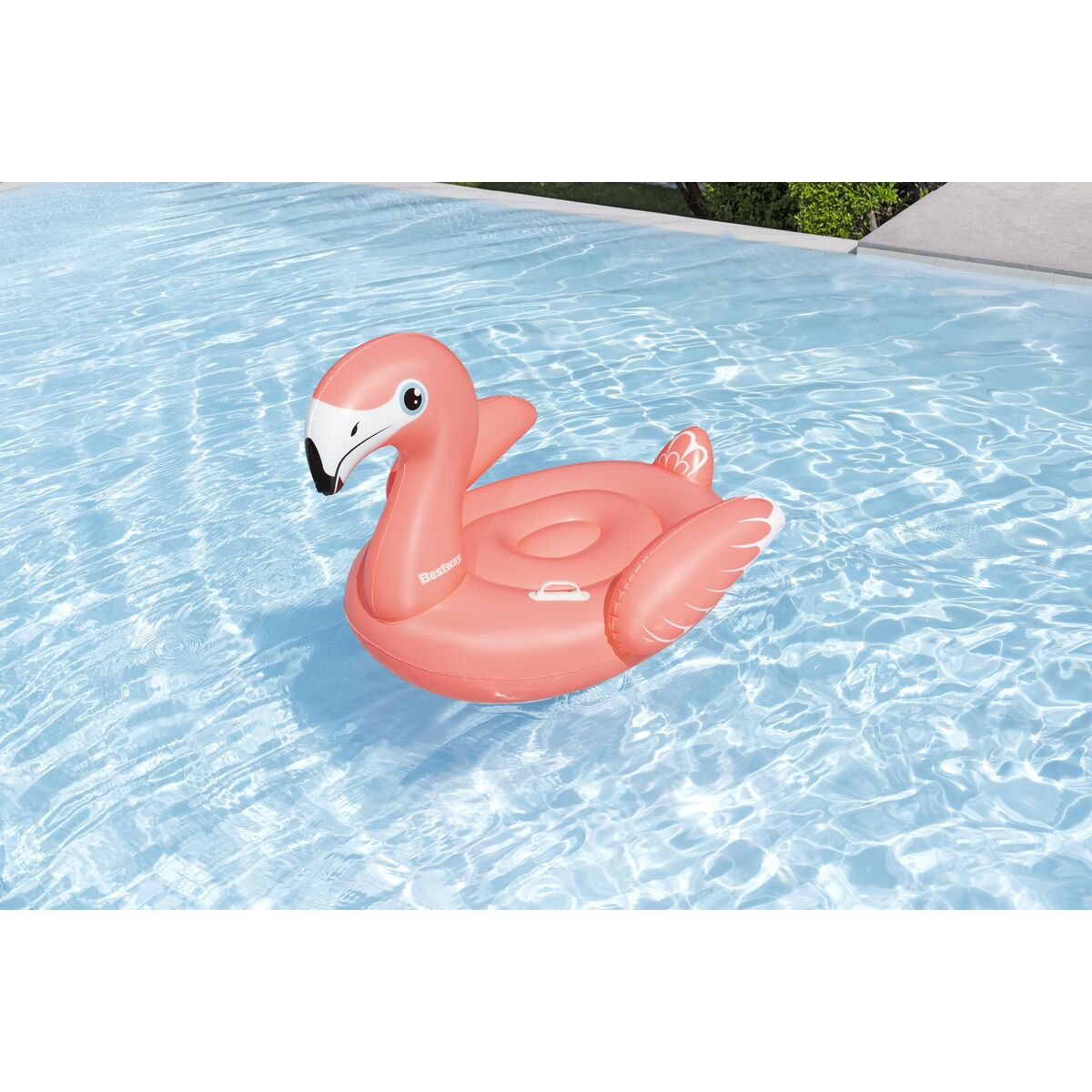 Upplåsbar bassängmadrass Bestway Flamingo 128 x 110 x 87 cm - 3
