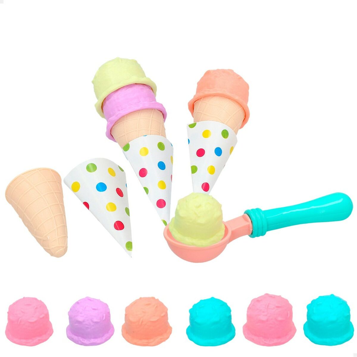 Sats med matleksaker Colorbaby Glass 17 Delar (12 antal) - 2