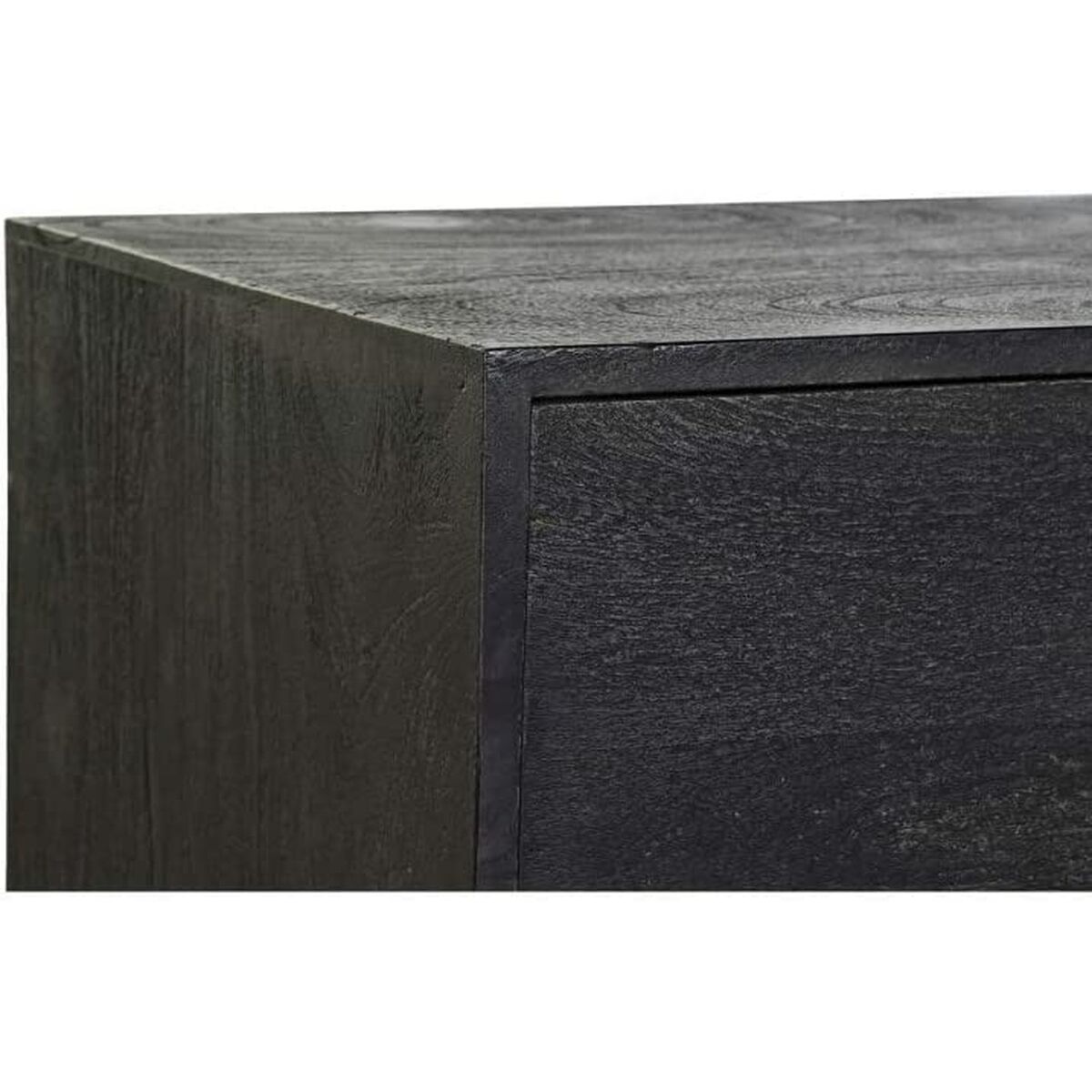 Skänk DKD Home Decor Svart Gyllene Mangoträ 145 x 41 x 77 cm - 5