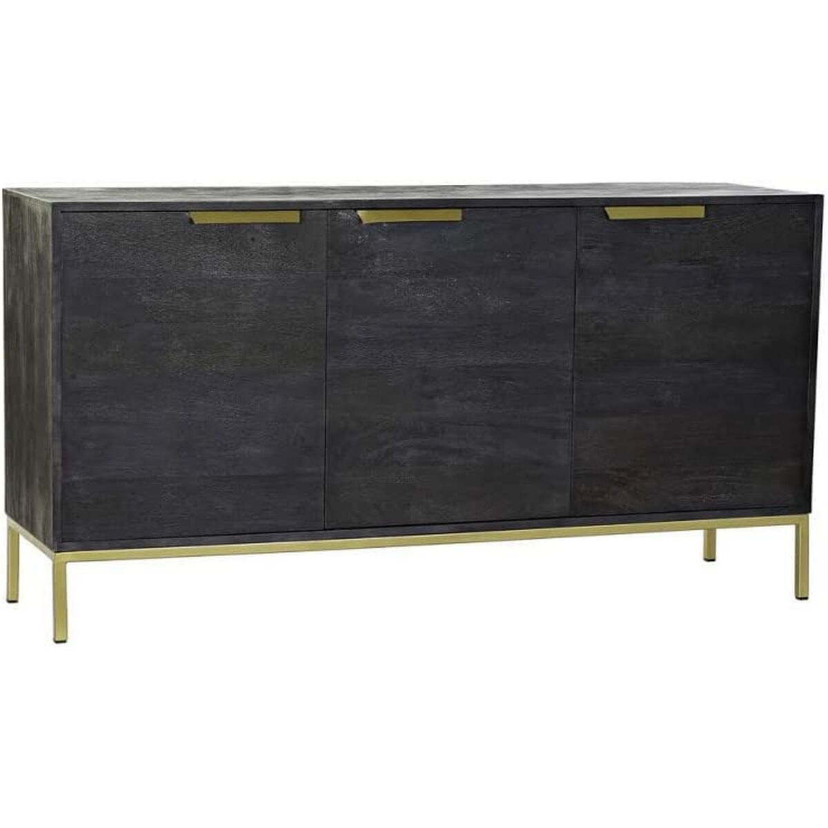 Skänk DKD Home Decor Svart Gyllene Mangoträ 145 x 41 x 77 cm - 19