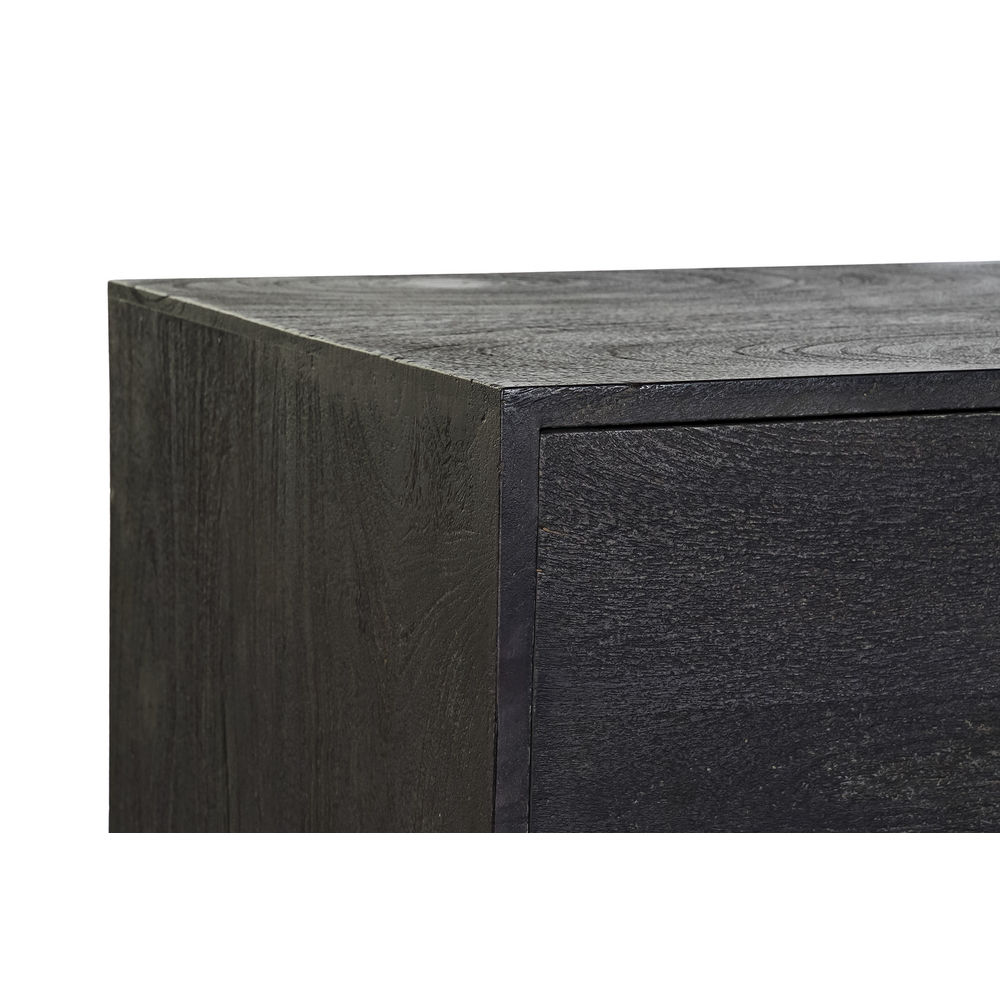 Skänk DKD Home Decor Svart Gyllene Mangoträ 145 x 41 x 77 cm - 4