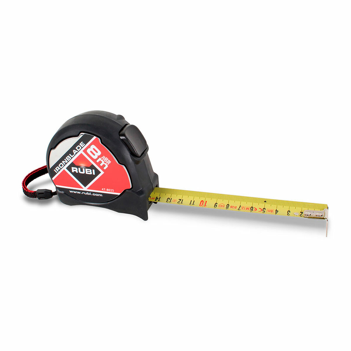 Måttband Rubi Ironblade 8 m x 25 mm - 2