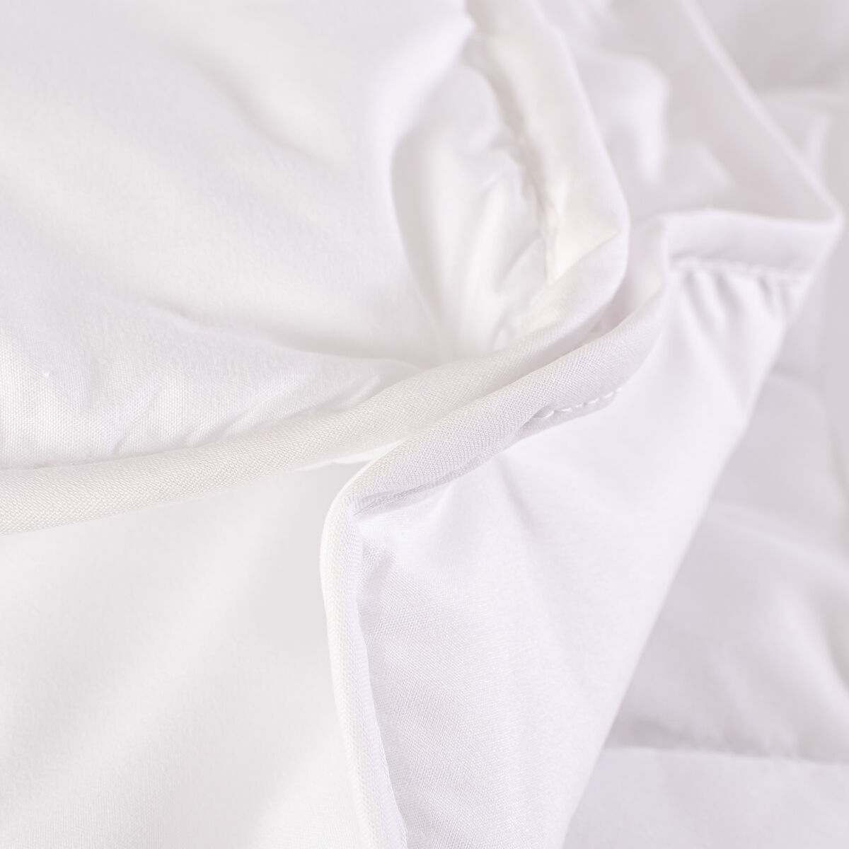 Täcke HappyFriday Basic Vit 120 + 250 g/m² 105 x 200 cm (2 Delar) - 3