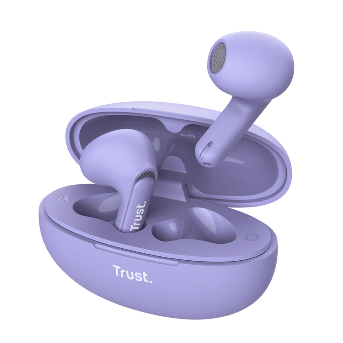 Ear Bluetooth hörlurar Trust Yavi Purpur Violett - 2