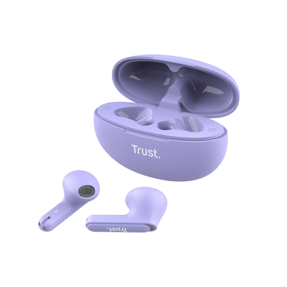 Ear Bluetooth hörlurar Trust Yavi Purpur Violett - 4