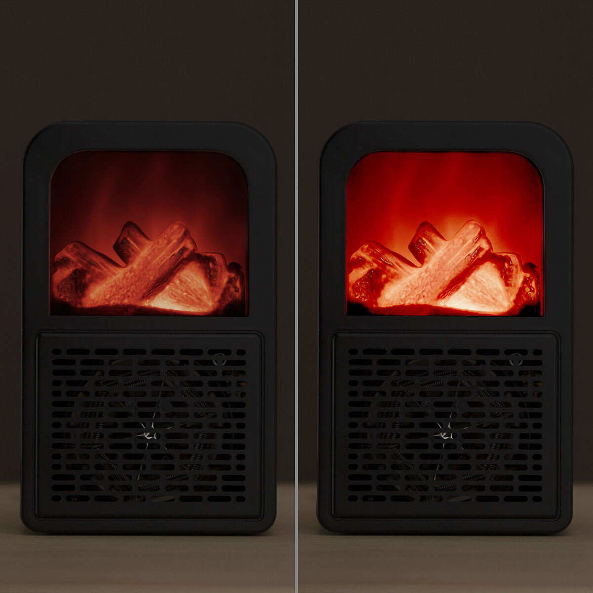 3D Flame Effect bordsvärmare Flehatt InnovaGoods (Renoverade B) - 7