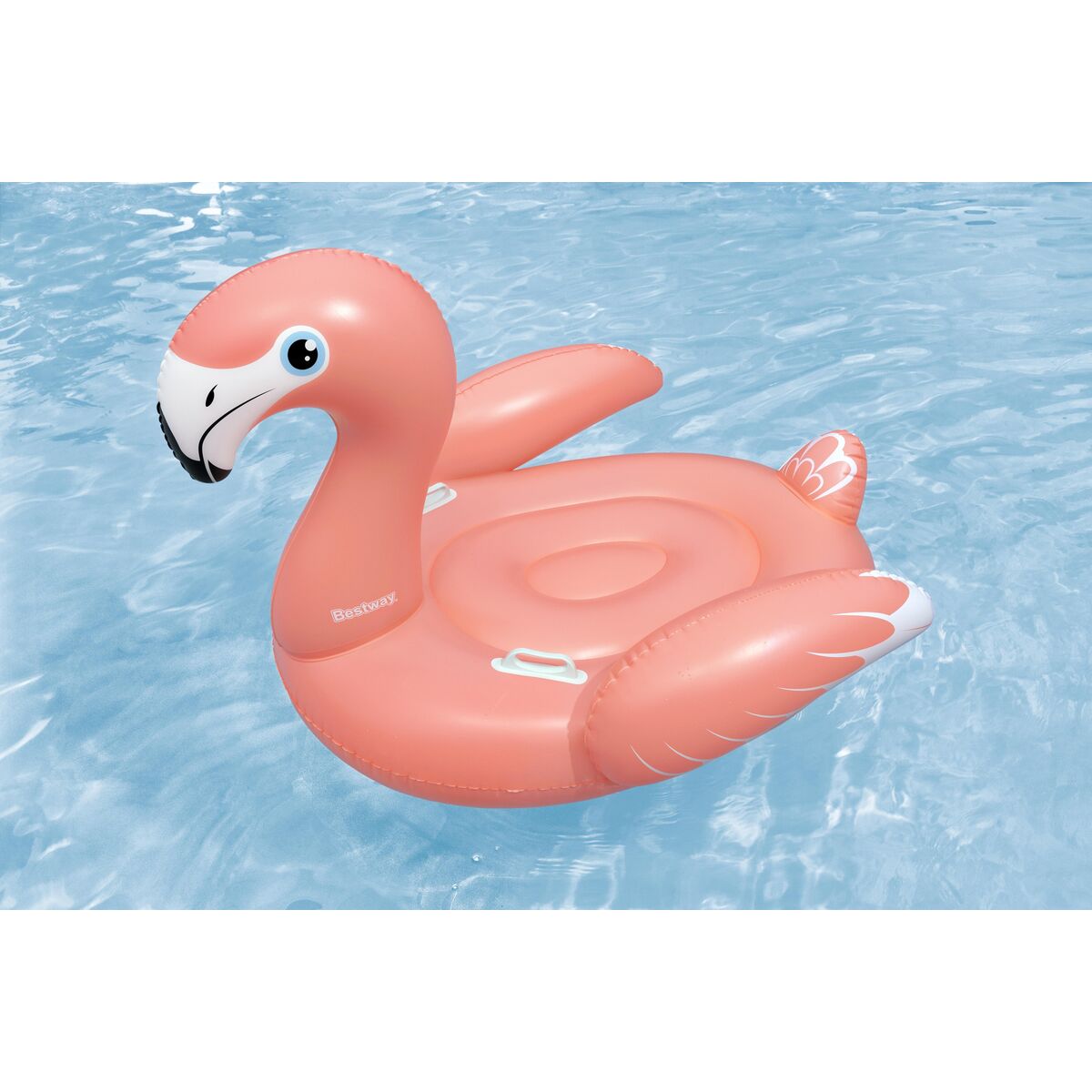 Upplåsbar bassängmadrass Bestway Flamingo 148 x 127 x 99 cm - 3